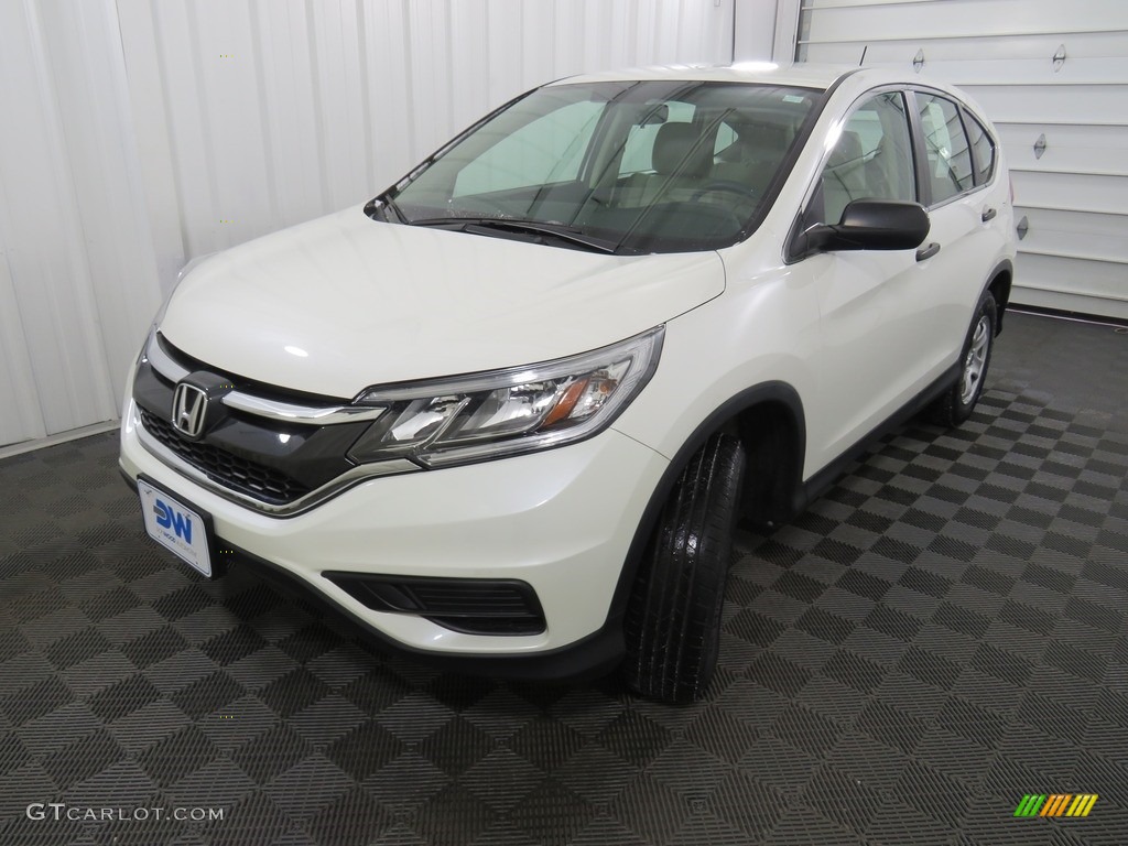 2016 CR-V LX AWD - Modern Steel Metallic / Black photo #9
