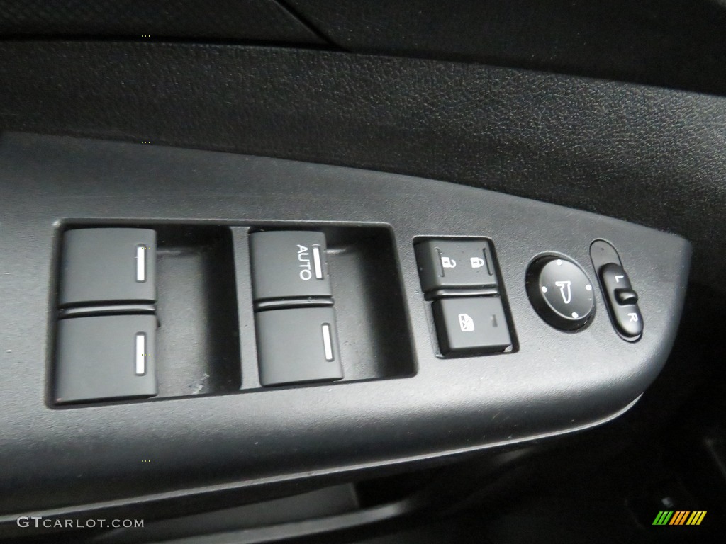 2016 CR-V LX AWD - Modern Steel Metallic / Black photo #19