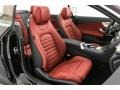 Cranberry Red/Black Front Seat Photo for 2019 Mercedes-Benz C #131362577