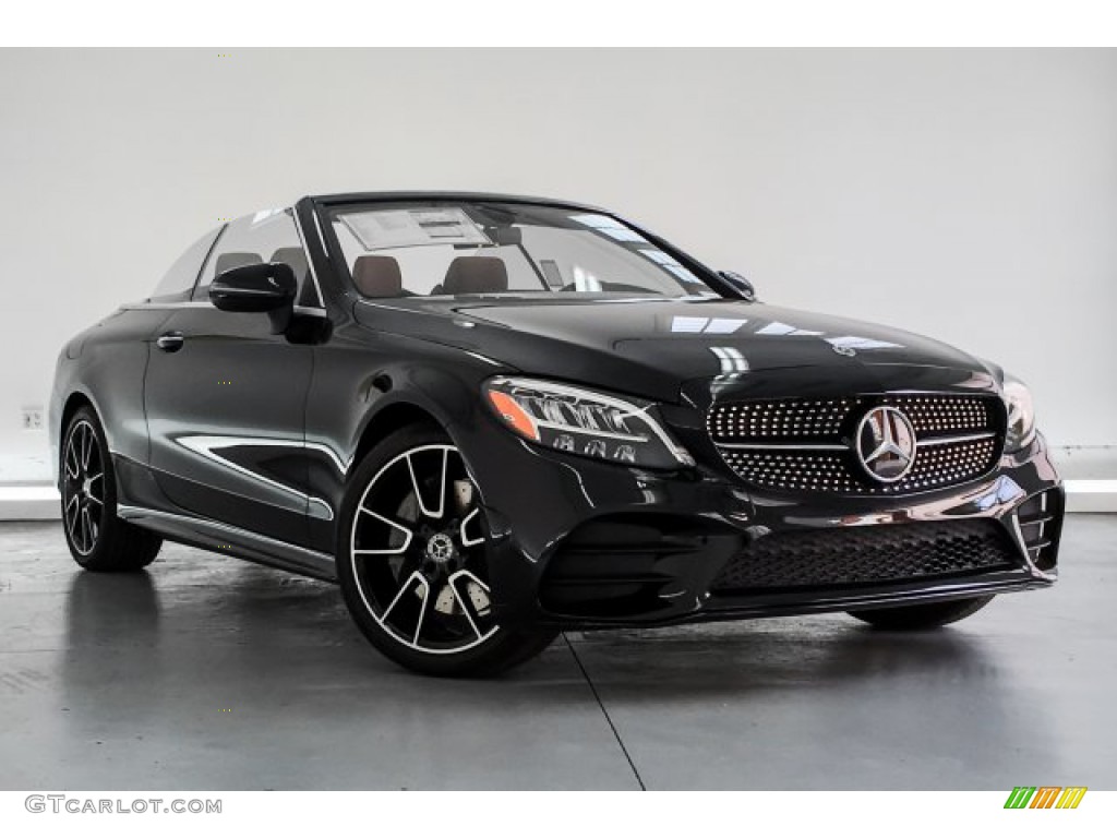 Obsidian Black Metallic 2019 Mercedes-Benz C 300 Cabriolet Exterior Photo #131362691