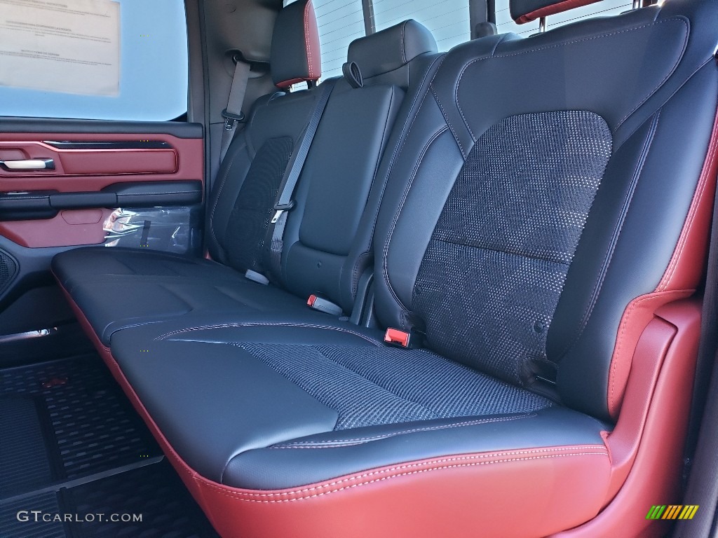 2019 1500 Rebel Crew Cab 4x4 - Granite Crystal Metallic / Black/Red photo #6