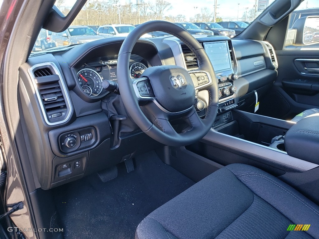 2019 1500 Big Horn Crew Cab 4x4 - Granite Crystal Metallic / Black/Diesel Gray photo #7