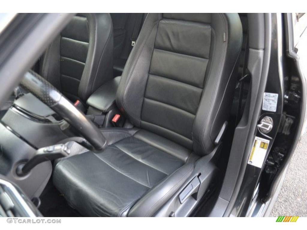 2013 Golf R 4 Door 4Motion - Deep Black Pearl Metallic / Titan Black photo #12
