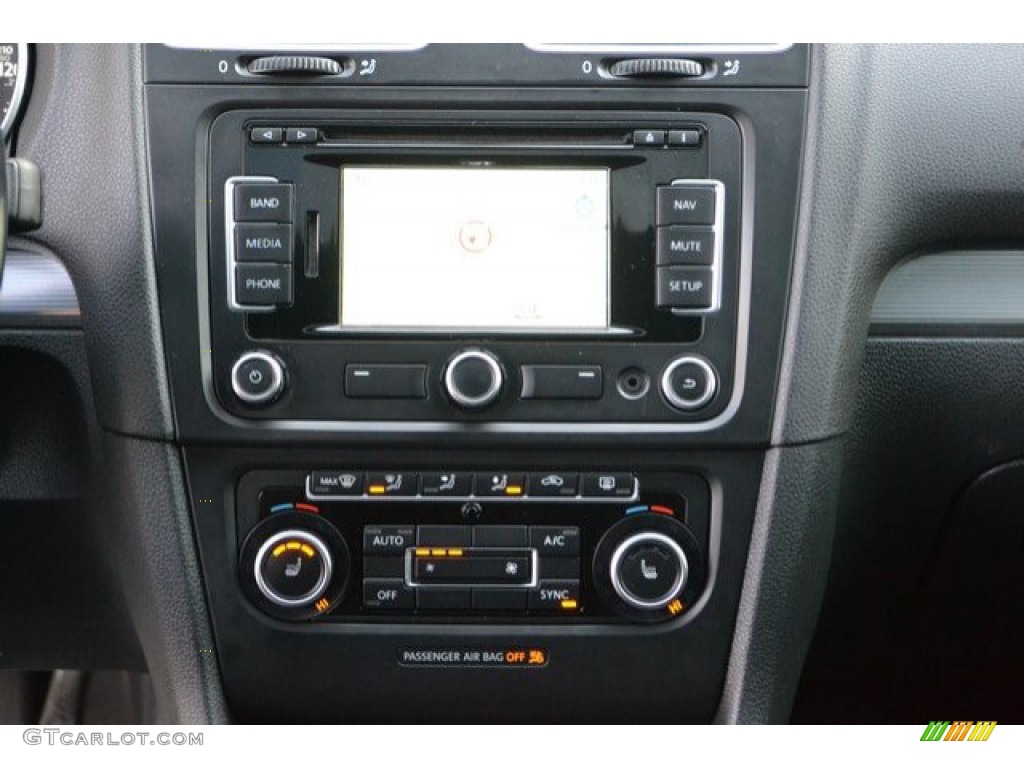 2013 Golf R 4 Door 4Motion - Deep Black Pearl Metallic / Titan Black photo #16