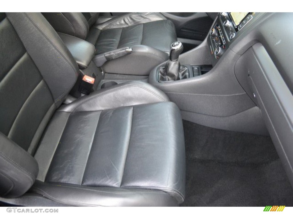 2013 Golf R 4 Door 4Motion - Deep Black Pearl Metallic / Titan Black photo #18