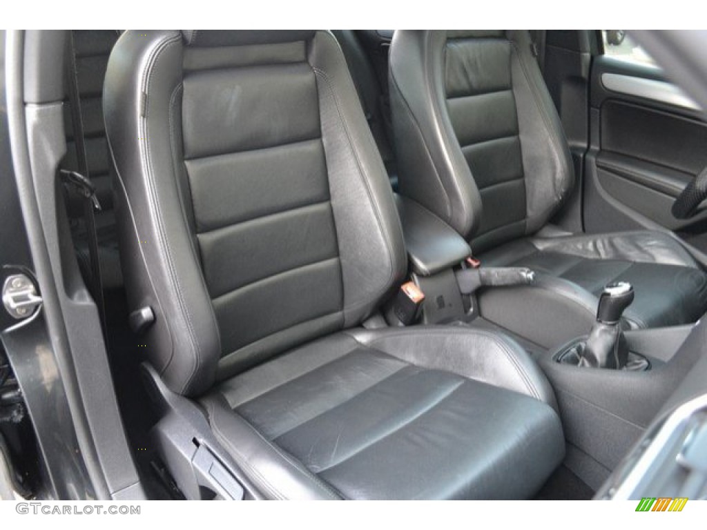 2013 Golf R 4 Door 4Motion - Deep Black Pearl Metallic / Titan Black photo #19