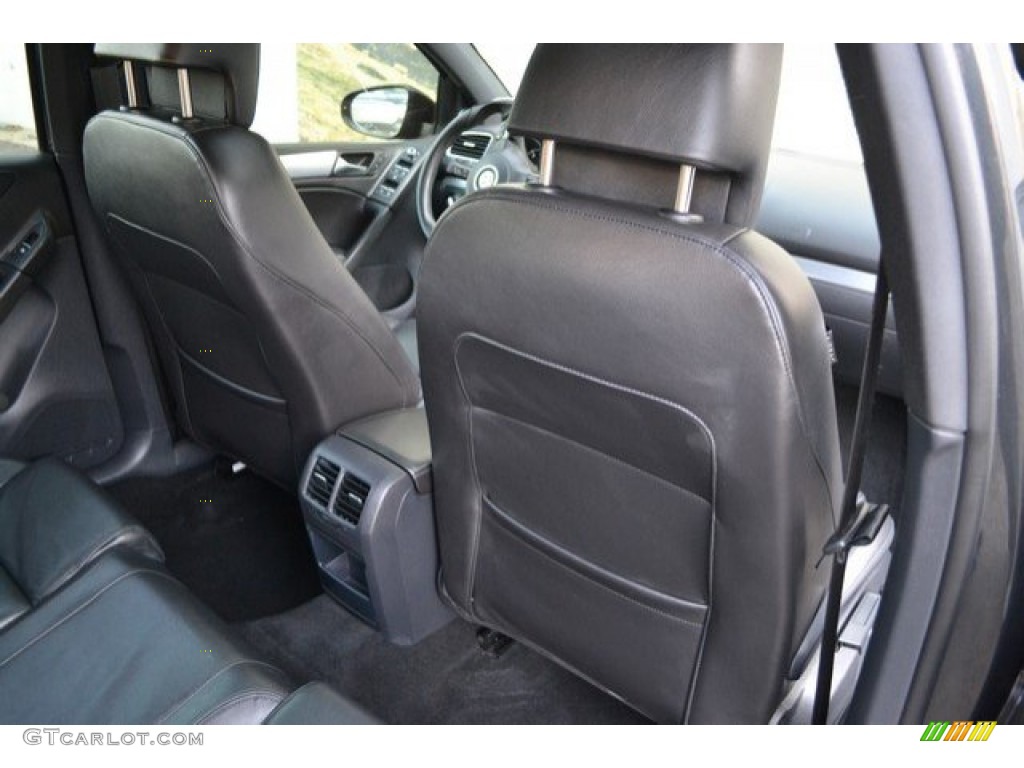 2013 Golf R 4 Door 4Motion - Deep Black Pearl Metallic / Titan Black photo #22