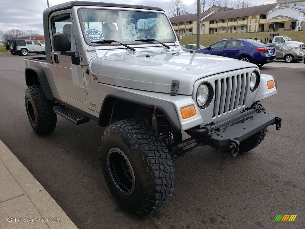 2006 Wrangler Unlimited 4x4 - Bright Silver Metallic / Dark Slate Gray photo #33