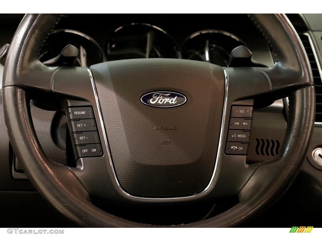 2010 Taurus SEL AWD - Steel Blue Metallic / Charcoal Black photo #7