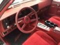 1980 Chevrolet Camaro Carmine Red Interior Interior Photo