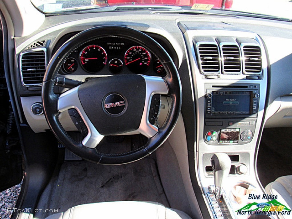 2008 Acadia SLE AWD - Deep Blue Metallic / Light Titanium photo #9