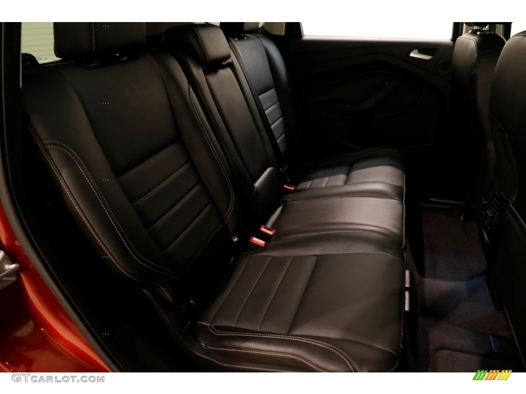 2014 Escape Titanium 1.6L EcoBoost 4WD - Sunset / Charcoal Black photo #17