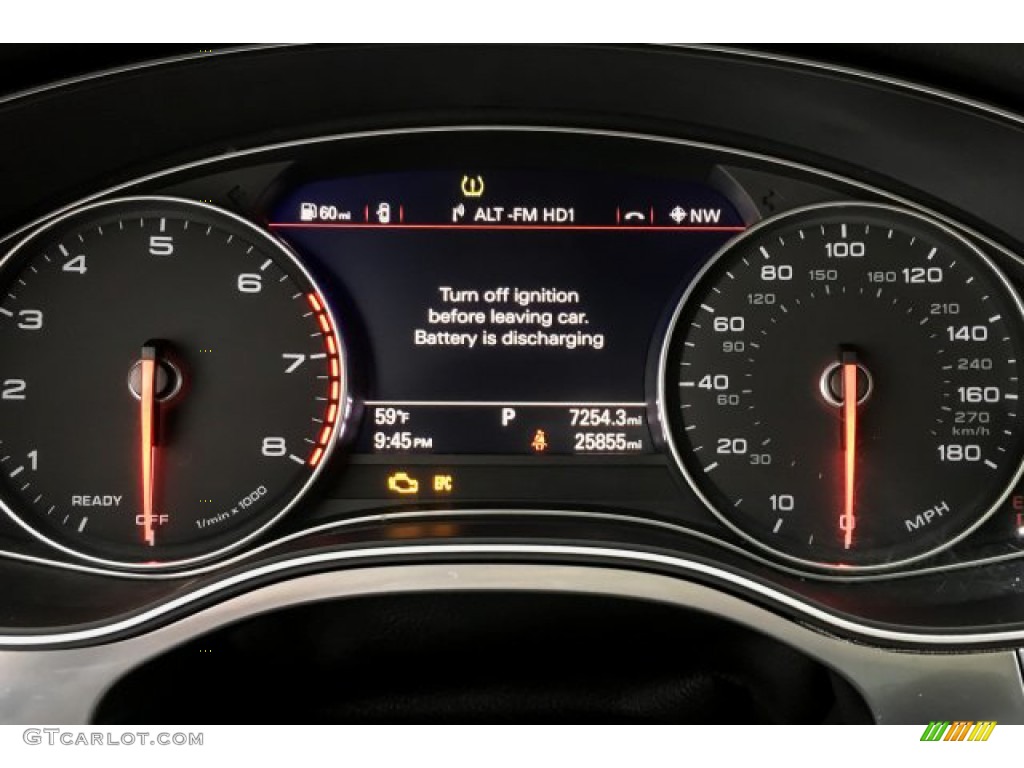 2017 Audi A7 3.0 TFSI Premium Plus quattro Gauges Photo #131372318