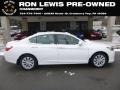 White Orchid Pearl 2013 Honda Accord EX-L V6 Sedan