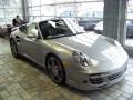 GT Silver Metallic - 911 Turbo Cabriolet Photo No. 12