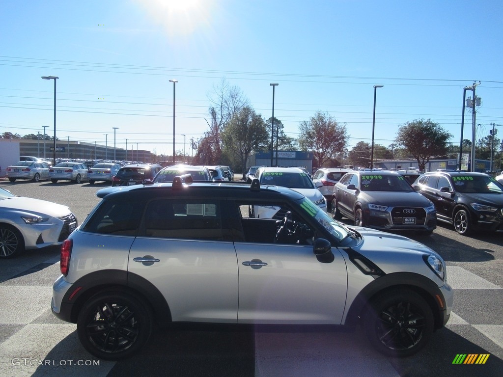 2015 Countryman Cooper S - Crystal Silver Metallic / Carbon Black photo #3