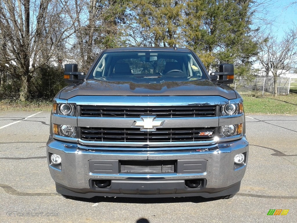 2015 Silverado 2500HD LT Double Cab 4x4 - Brownstone Metallic / Jet Black photo #3