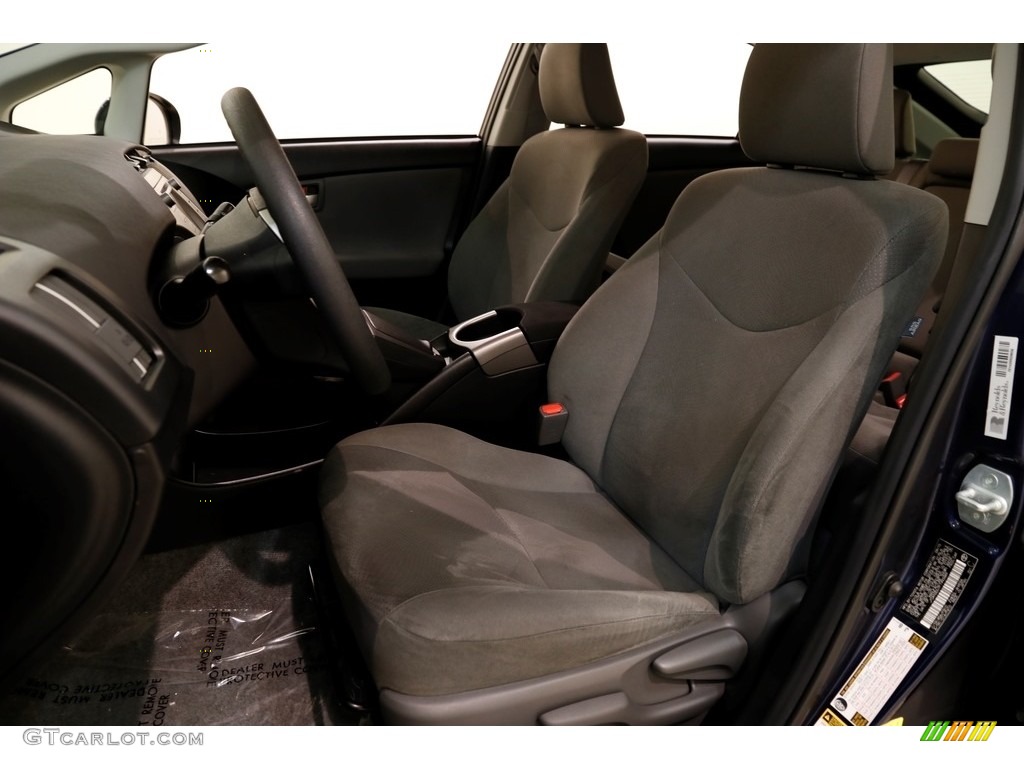 2015 Prius Two Hybrid - Nautical Blue Metallic / Dark Gray photo #5