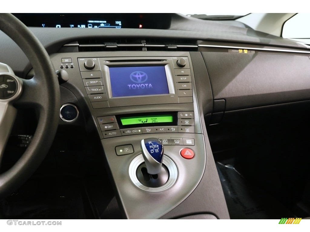 2015 Prius Two Hybrid - Nautical Blue Metallic / Dark Gray photo #9