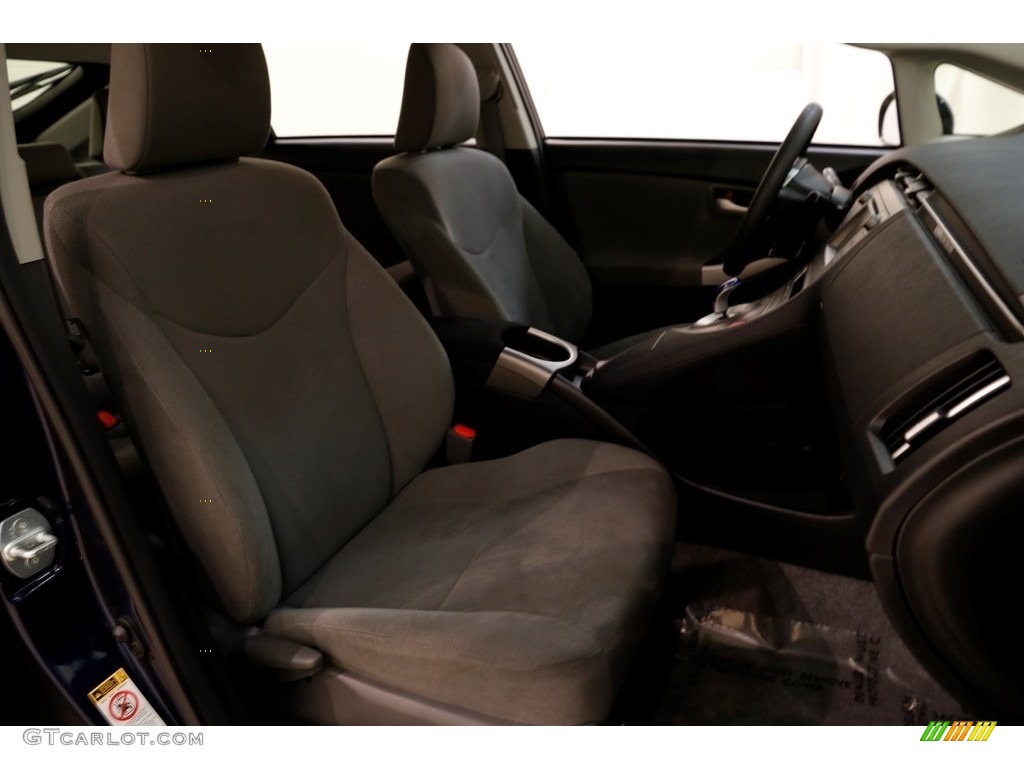 2015 Prius Two Hybrid - Nautical Blue Metallic / Dark Gray photo #15