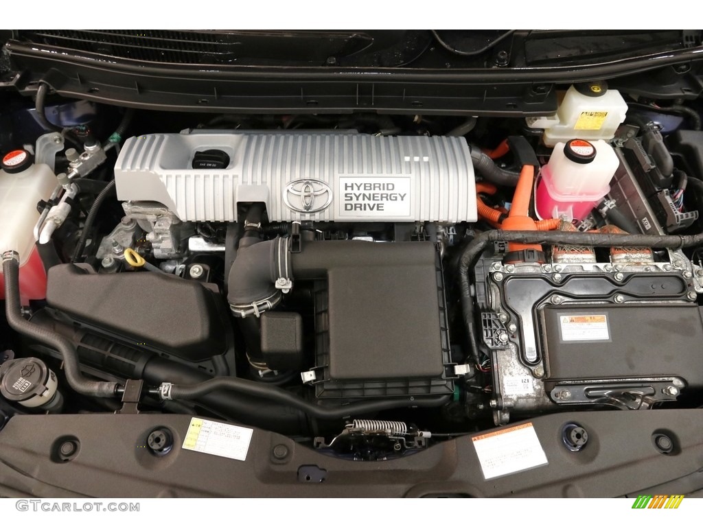 2015 Prius Two Hybrid - Nautical Blue Metallic / Dark Gray photo #19