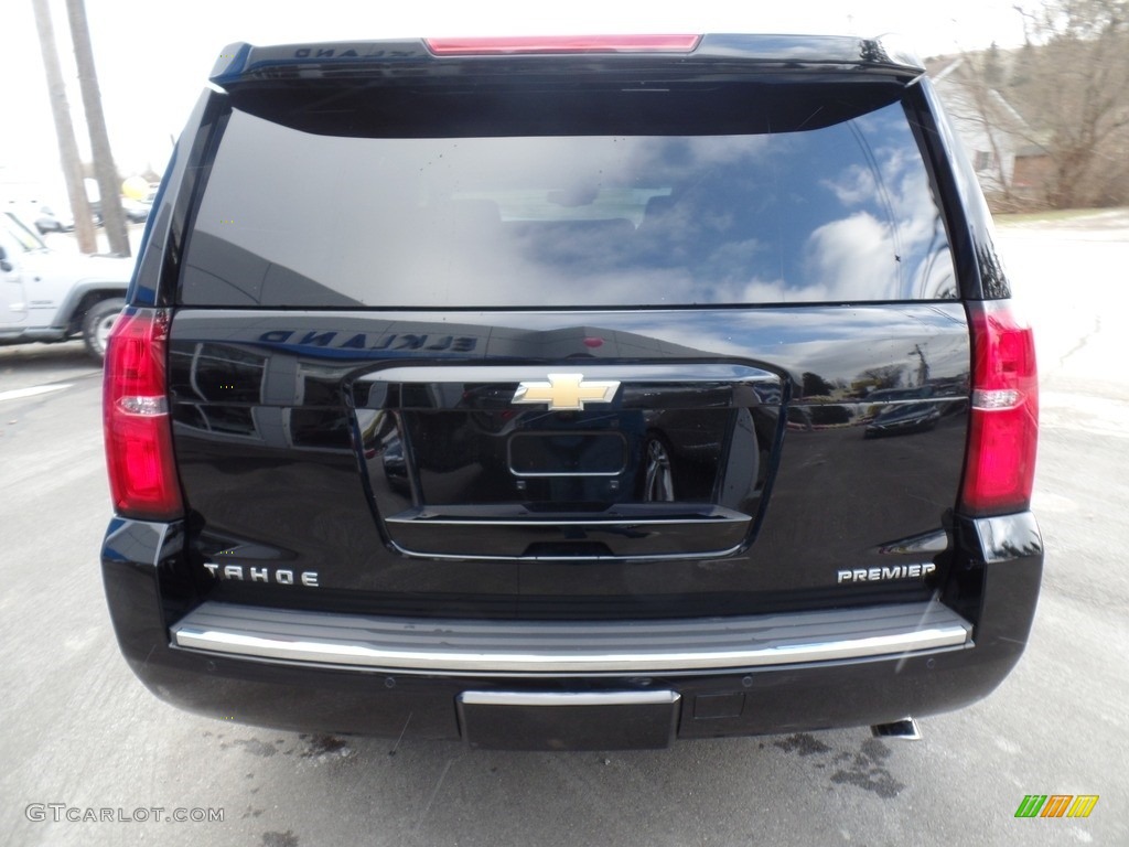 2019 Tahoe Premier 4WD - Black / Jet Black/Mahogany photo #6