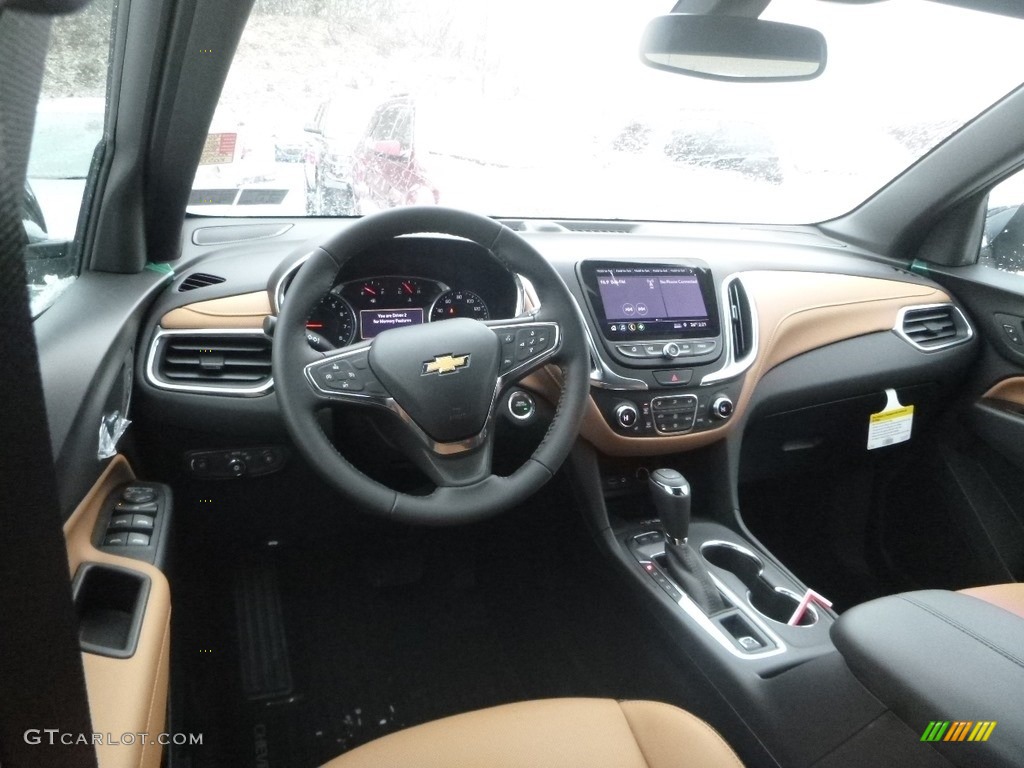2019 Chevrolet Equinox Premier AWD Jet Black/Brandy Dashboard Photo #131379182