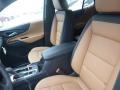 2019 Chevrolet Equinox Jet Black/Brandy Interior Front Seat Photo