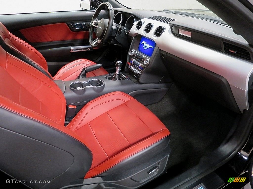 2016 Mustang GT Premium Convertible - Shadow Black / Red Line photo #17