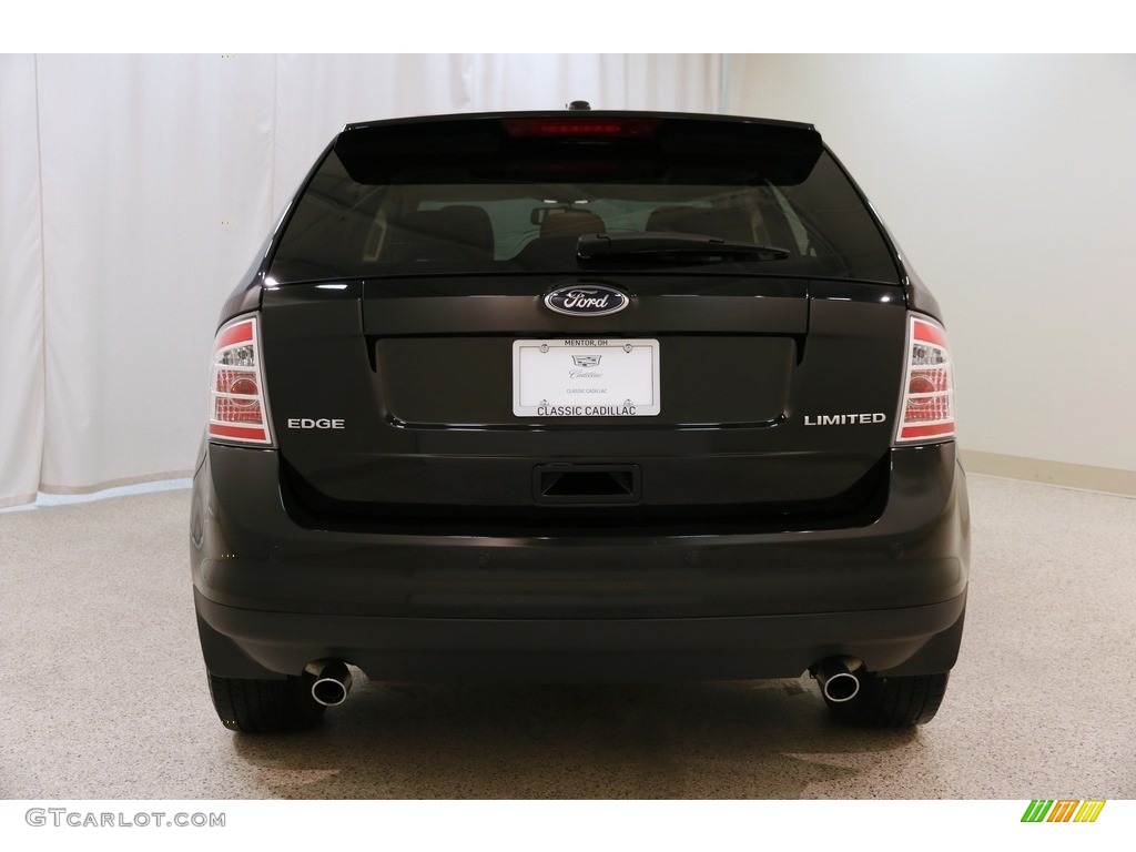 2008 Edge Limited - Black / Camel photo #17