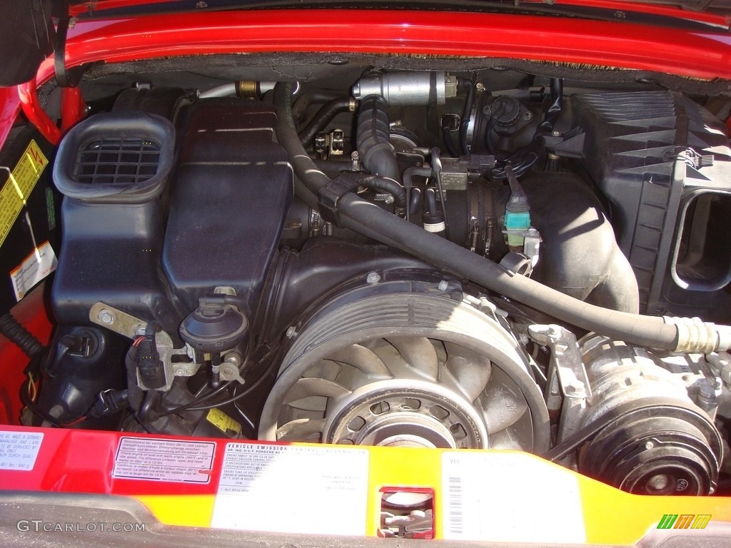 1995 Porsche 911 Carrera Cabriolet 3.6 Liter OHC 12V Flat 6 Cylinder Engine Photo #131379542