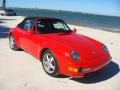 1995 Guards Red Porsche 911 Carrera Cabriolet  photo #24