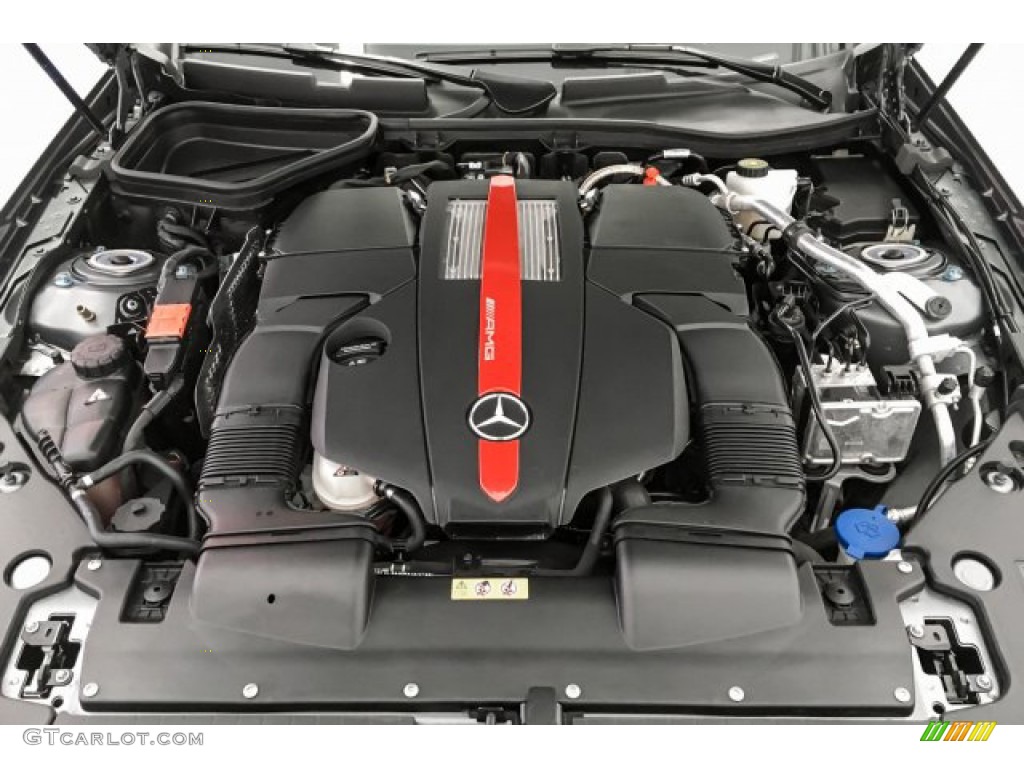 2018 Mercedes-Benz SLC 43 AMG Roadster 3.0 Liter biturbo DOHC 24-Valve VVT V6 Engine Photo #131379944