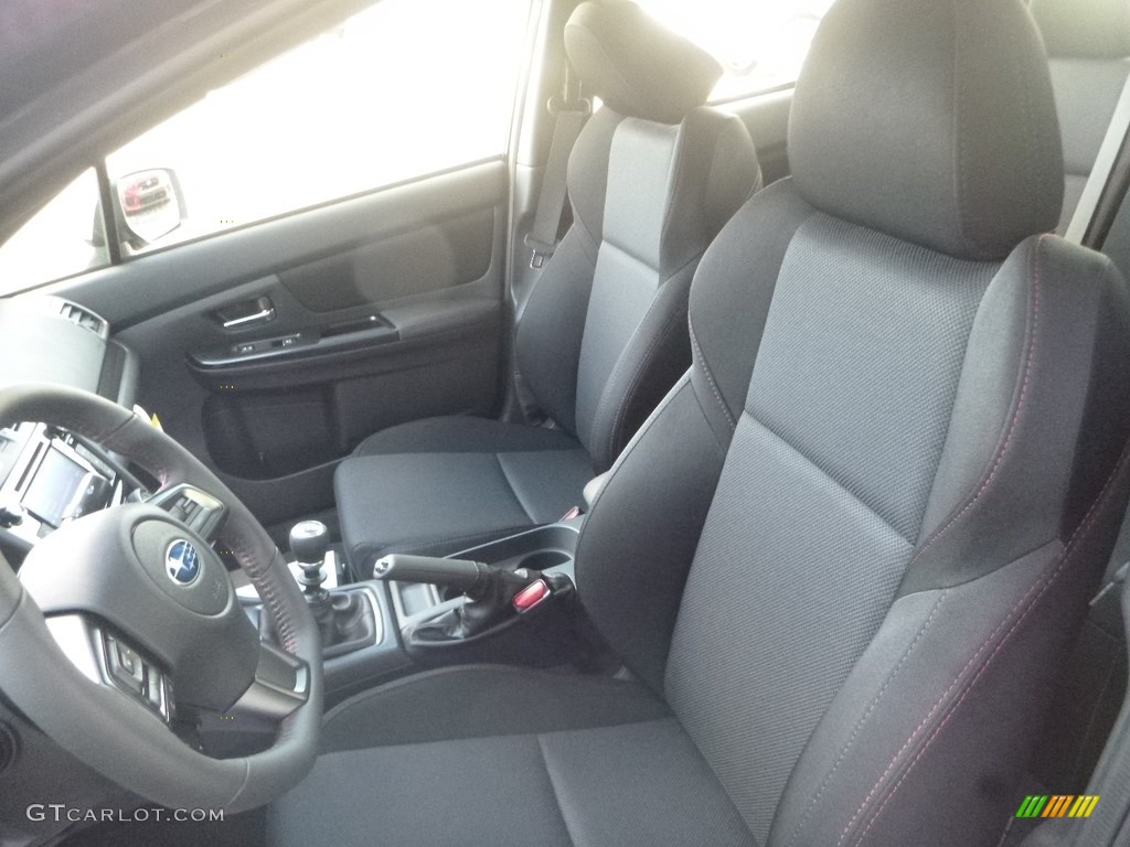 Carbon Black Interior 2019 Subaru WRX Standard WRX Model Photo #131380013