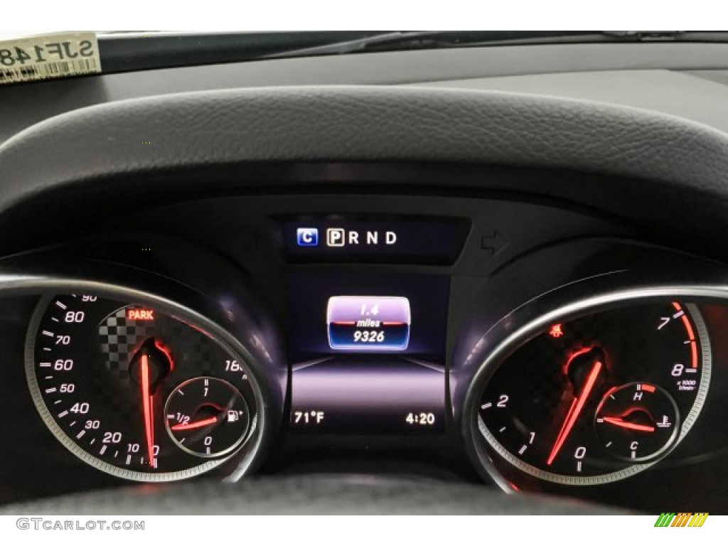 2018 Mercedes-Benz SLC 43 AMG Roadster Gauges Photo #131380175