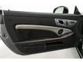 Black/Silver Pearl w/Red Piping Door Panel Photo for 2018 Mercedes-Benz SLC #131380301