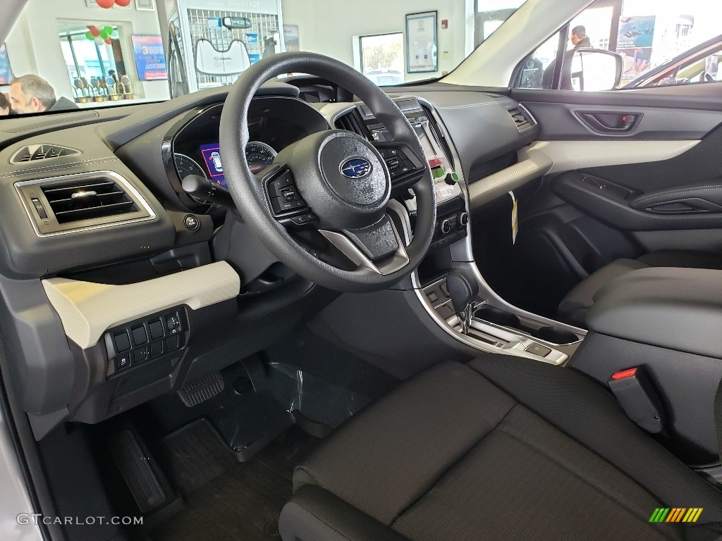 Slate Black Interior 2019 Subaru Ascent Standard Ascent Model Photo #131380469