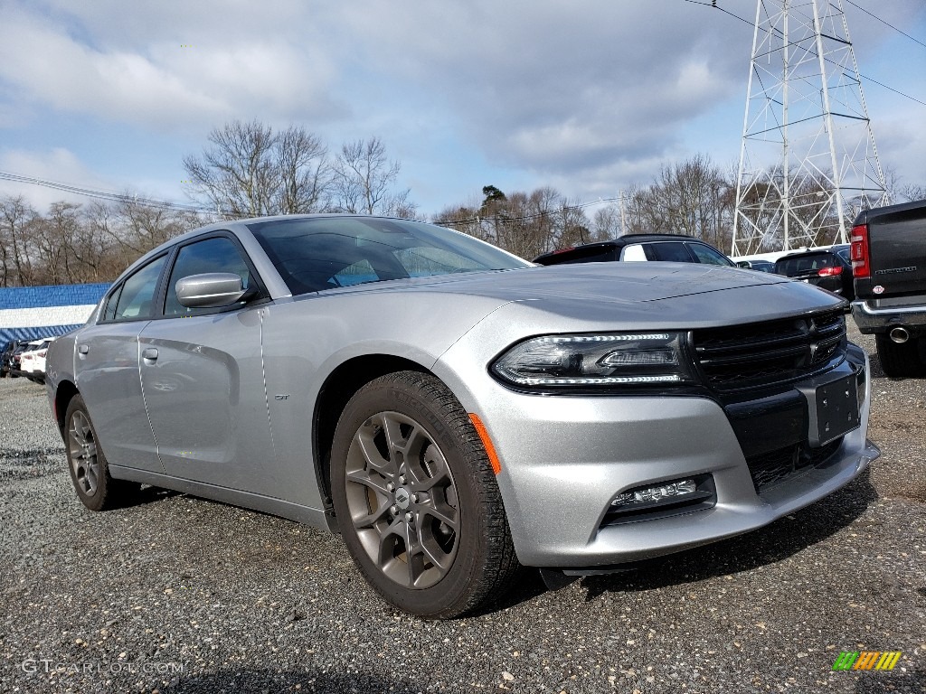 2018 Charger GT AWD - Billet / Pearl/Black photo #1