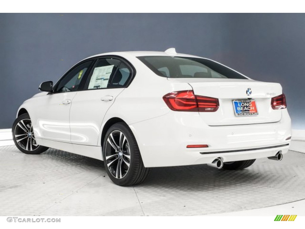 2018 3 Series 340i Sedan - Alpine White / Black photo #2