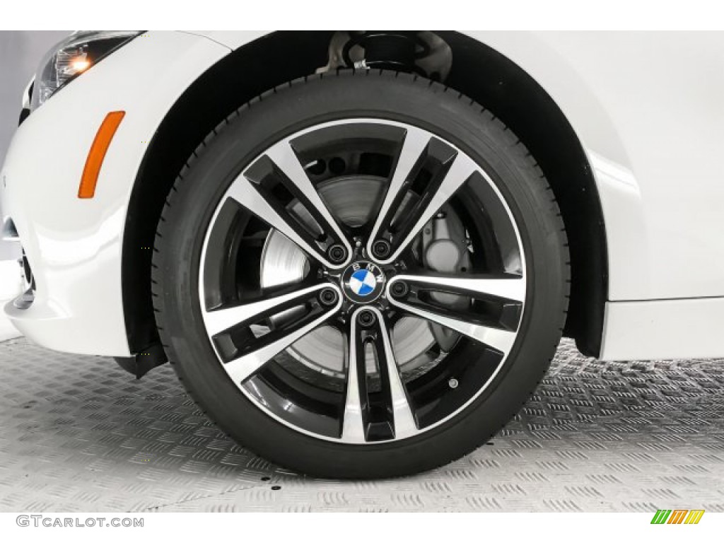 2018 3 Series 340i Sedan - Alpine White / Black photo #9