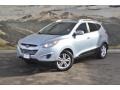 2011 Aurora Blue Hyundai Tucson GLS AWD  photo #5