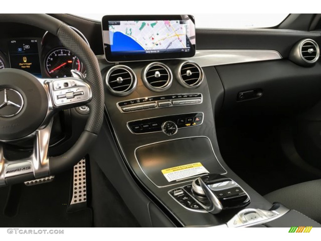 2019 Mercedes-Benz C 43 AMG 4Matic Cabriolet Magma Grey/Black Dashboard Photo #131383841