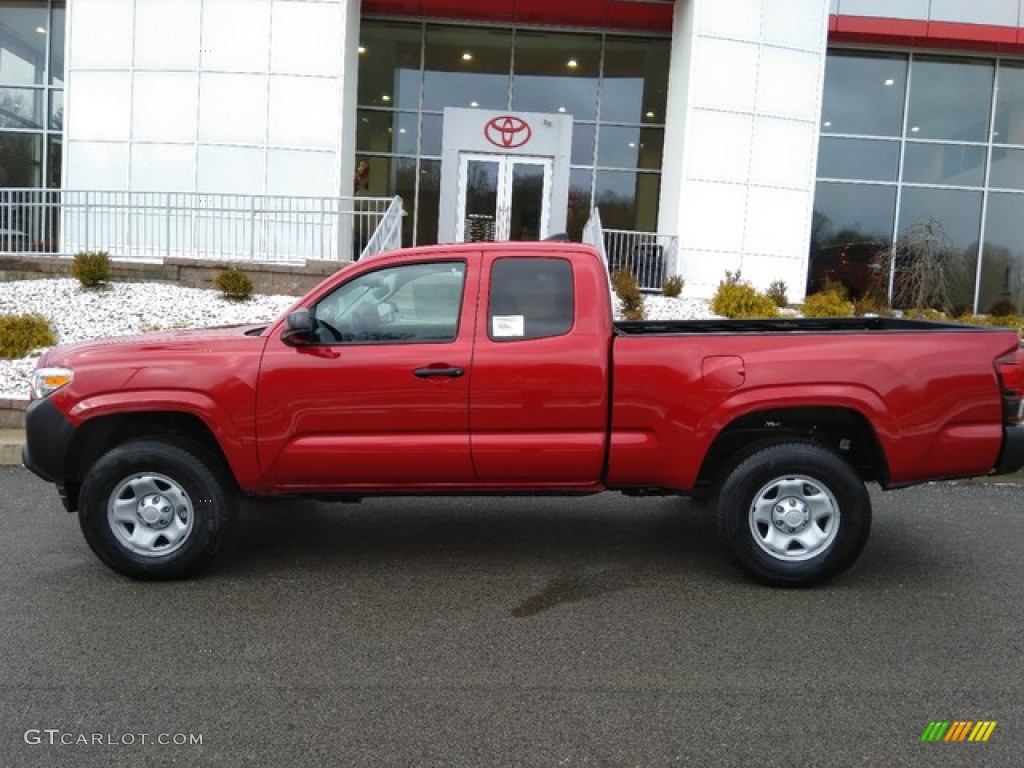 Barcelona Red Metallic 2019 Toyota Tacoma SR Access Cab 4x4 Exterior Photo #131384141