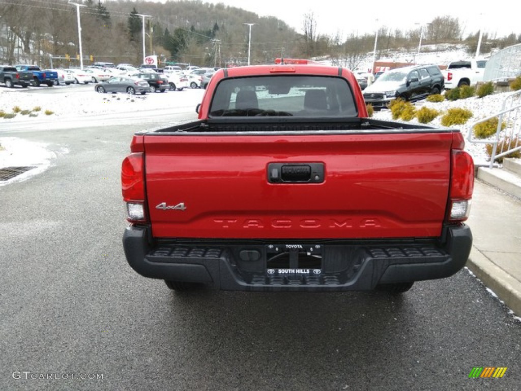 2019 Tacoma SR Access Cab 4x4 - Barcelona Red Metallic / Cement Gray photo #4