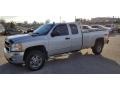 2011 Sheer Silver Metallic Chevrolet Silverado 2500HD LT Extended Cab 4x4 #131385538