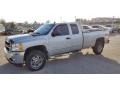 Sheer Silver Metallic - Silverado 2500HD LT Extended Cab 4x4 Photo No. 2