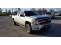 Sheer Silver Metallic - Silverado 2500HD LT Extended Cab 4x4 Photo No. 5