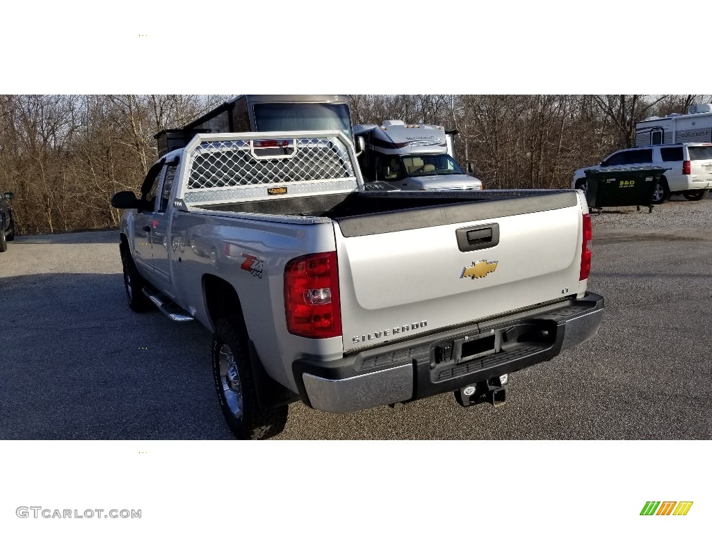 2011 Silverado 2500HD LT Extended Cab 4x4 - Sheer Silver Metallic / Light Titanium/Ebony photo #10