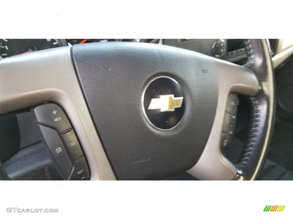2011 Silverado 2500HD LT Extended Cab 4x4 - Sheer Silver Metallic / Light Titanium/Ebony photo #13