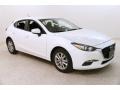 2017 Snowflake White Pearl Mica Mazda MAZDA3 Sport 5 Door  photo #1